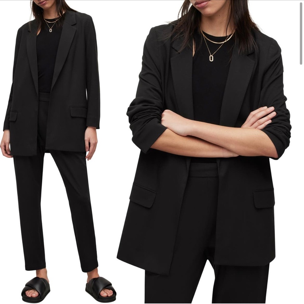 All Saints Aleida Jersey Blazer